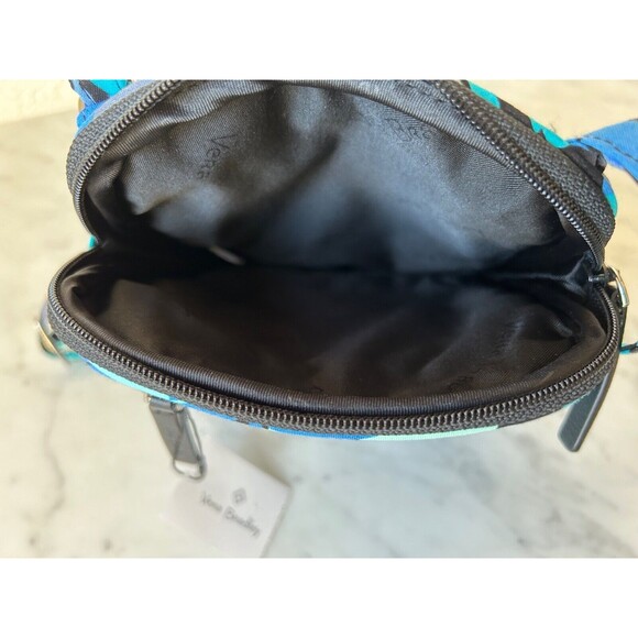 Vera Bradley Mini Hipster Crossbody Bag Camofloral Pattern NEW - Picture 5 of 7